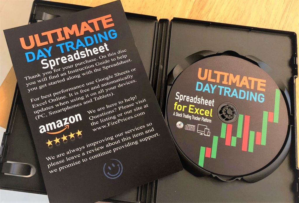 Ultimate Day Trading Spreadsheet CD Creation